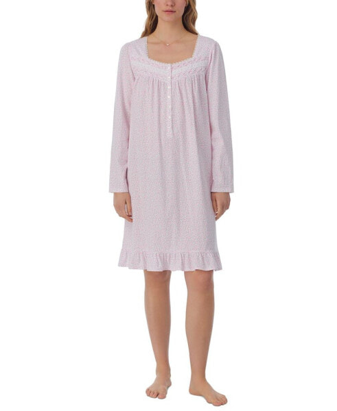 Women's Cotton Ditsy Floral Nightgown