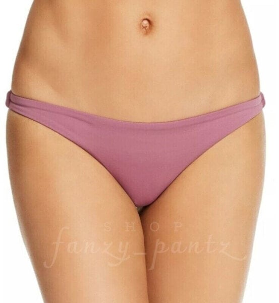 Vitamin A 261067 Women Luciana Bikini Bottom Swimwear Dusty Rose Size Small