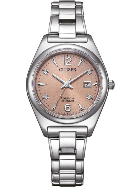Citizen EW2601-81Z Eco-Drive Titanium Ladies Watch 29mm 10ATM