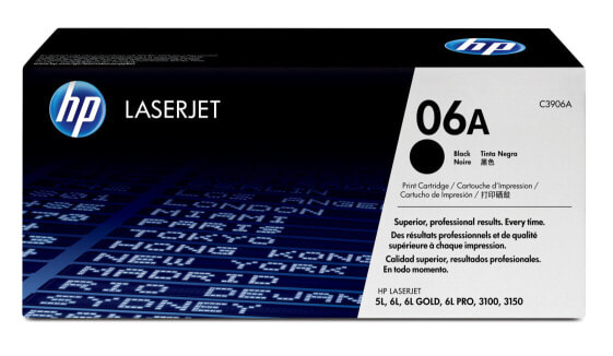HP 06A Black Original LaserJet Toner Cartridge - 2500 pages - Black - 1 pc(s)