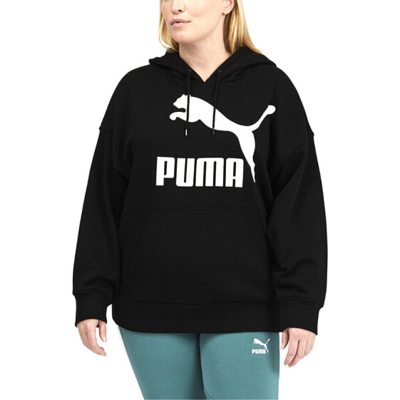 Толстовка PUMA Classics Logo Pullover  Black
