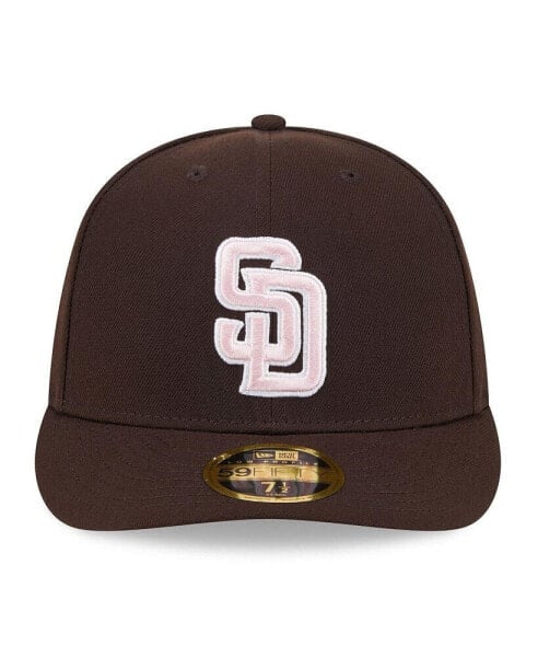 Men's Brown San Diego Padres 2024 Mother's Day Low Profile 59FIFTY Fitted Hat