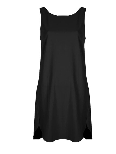 Платье Armani Exchange Twill Black