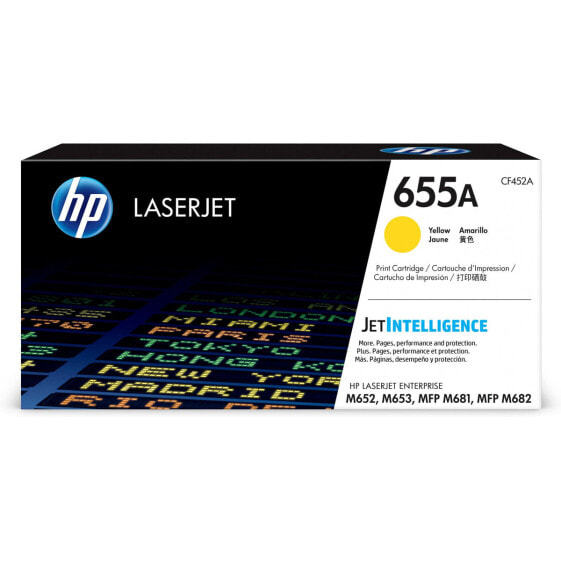 Тонер HP CF452A Жёлтый