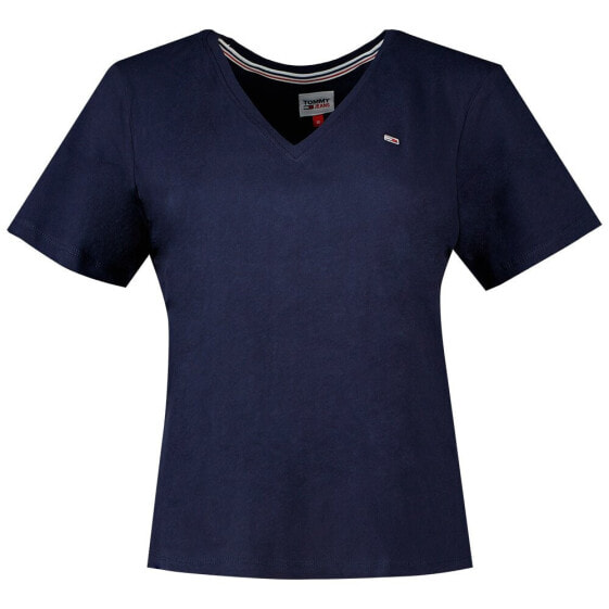 TOMMY JEANS Slim Soft short sleeve v neck T-shirt