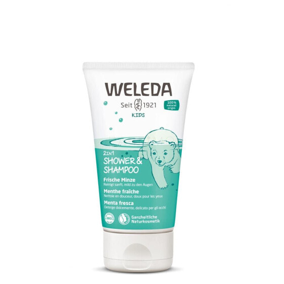 Weleda Kids Mighty Mint 2in1 150 ml duschcreme für Kinder