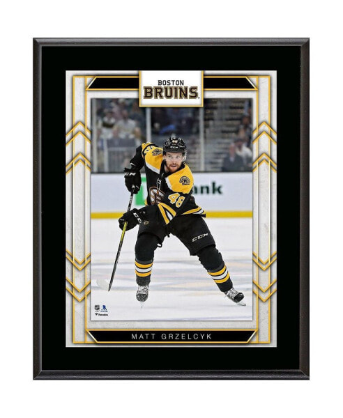 Matt Grzelcyk Boston Bruins 10.5" x 13" Sublimated Player Plaque