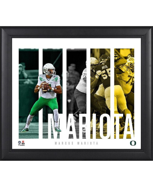 Marcus Mariota Oregon Ducks Framed 15'' x 17'' Player Panel Collage