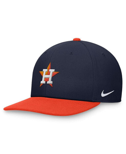 Men's Navy, Orange Houston Astros Evergreen Two-Tone Snapback Hat