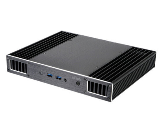 Akasa Plato - Server - Aluminum - Black - UCFF - HDD,Power - 2.5"
