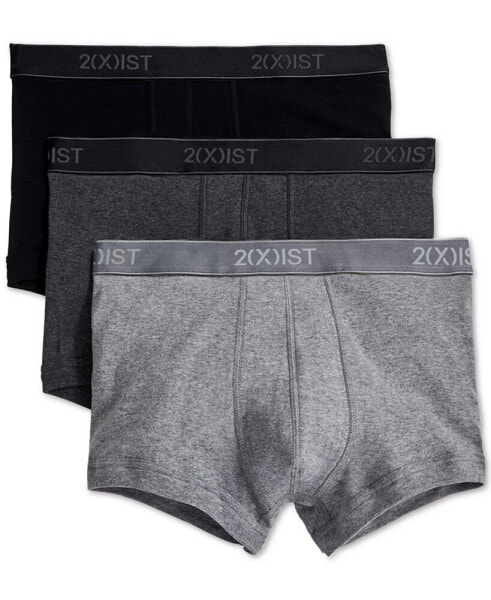 Men's Essential No-Show Trunks 3-Pack