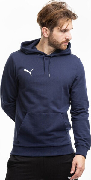 Puma Bluza męska Puma Team Goal Casuals Hoody granatowa 658618 06 S