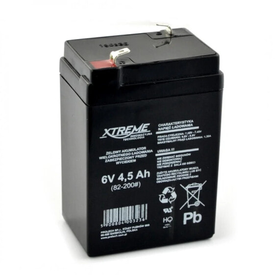 Gel battery 6V 4.5Ah Xtreme