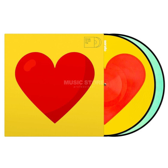 Serato 12" Emoji Series Control Vinyl x2 (Donut/Heart)