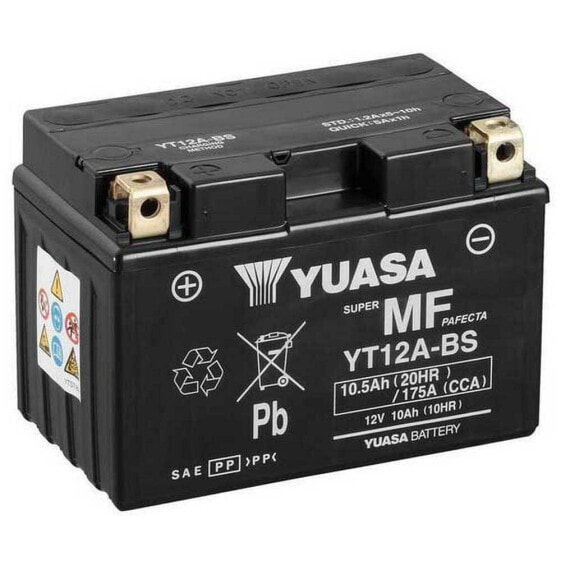 YUASA YT12A-BS 10.5 Ah Battery 12V