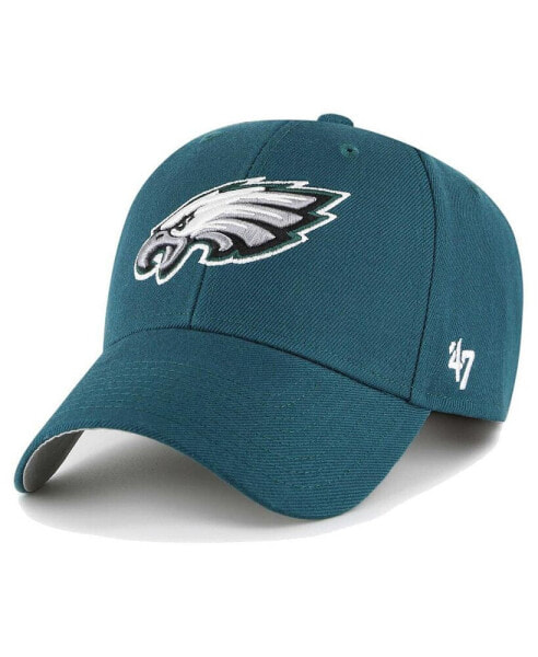 Men's Midnight Green Philadelphia Eagles MVP Adjustable Hat