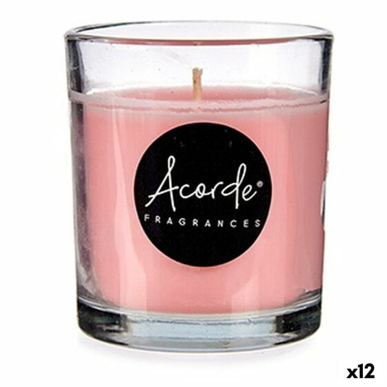 Декоративные свечи ароматизированные Acorde Крем 7 x 7,7 x 7 см (12 штук)