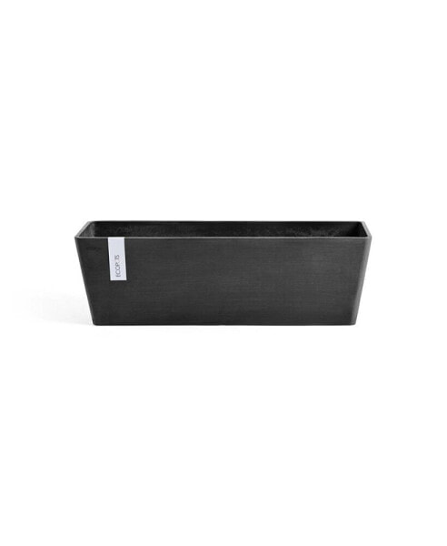 Modern Recycled Bruges Plastic Rectangular Flower Pot Planter