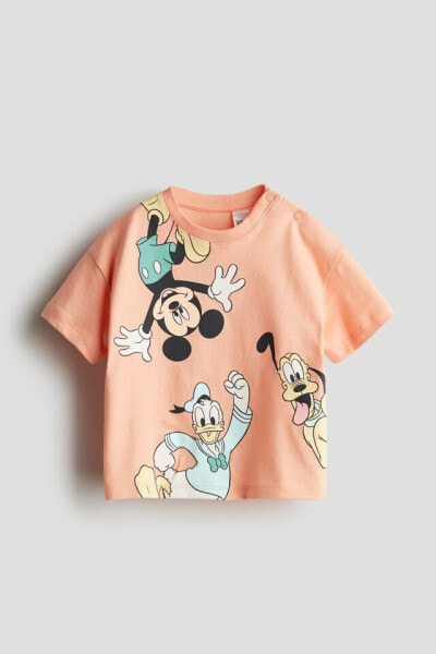 Printed Cotton Jersey T-shirt