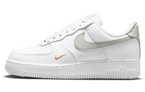 Кроссовки Nike Air Force 1 Low White Grey Gold (Белый)