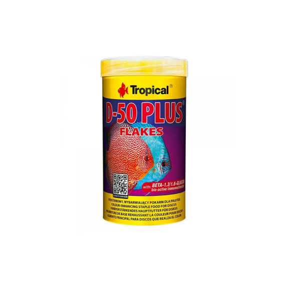 TROPICAL D-50 Plus 1000ml fish food