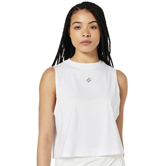 SUPERDRY Run Cropped Loose vest