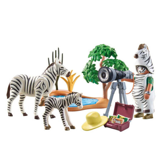 PLAYMOBIL Wiltopia Animal Photographer Construction Game