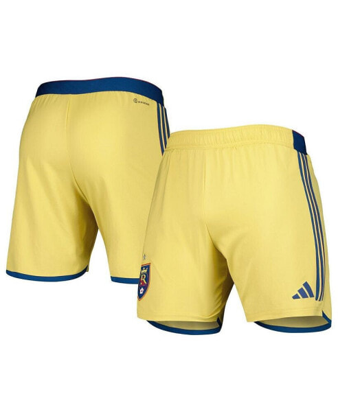 Men's Gold Real Salt Lake 2023 Away AEROREADY Authentic Shorts