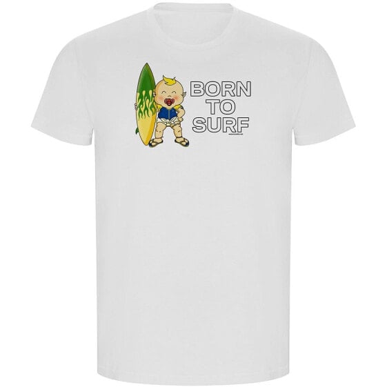 KRUSKIS Born To Surf ECO short sleeve T-shirt