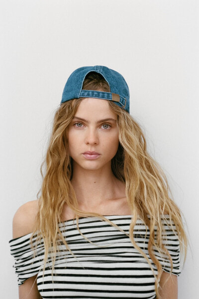 Denim cap