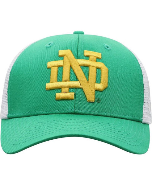 Men's Green, White Notre Dame Fighting Irish Trucker Snapback Hat