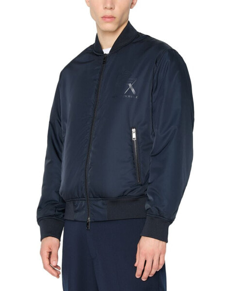 Men's Eagle Logo Bomber Jacket