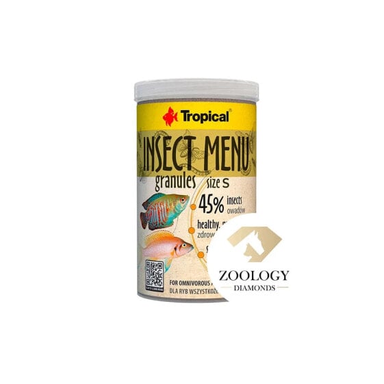 TROPICAL Insect Menu S 1000ml granulate fish food