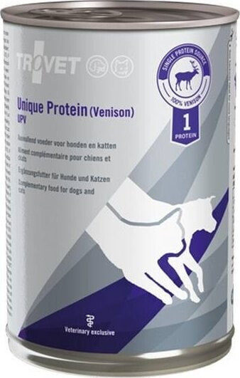 Trovet Trovet Unique Protein UPV Dziczyzna Karma Dla Psa Kota 400g