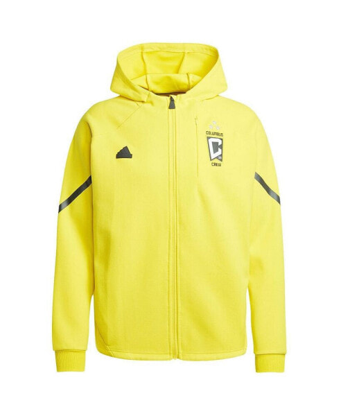 Men's Yellow Columbus Crew 2024 Anthem Travel Full-Zip Jacket