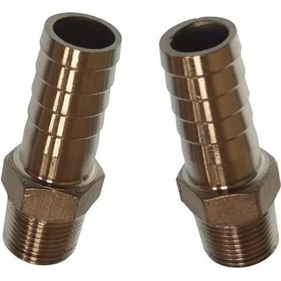 GOLDENSHIP Stainless Steel 1/2´´ Male Hose Adapter