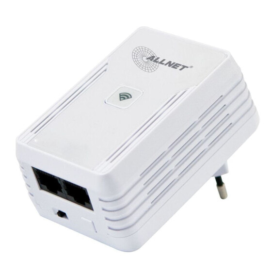 ALLNET ALL1682511V2 - 500 Mbit/s - IEEE 1901,IEEE 802.3 - Fast Ethernet - 10,100 Mbit/s - Wi-Fi 4 (802.11n) - 802.11b,802.11g,Wi-Fi 4 (802.11n)