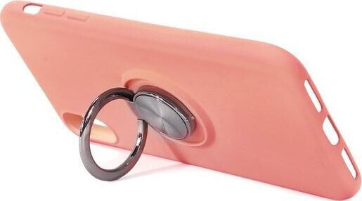 SiliconeRing ETUI SILICONE RING IPHONE X / XS JASNO RÓŻOWE standard