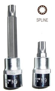 Торцевая головка Jonnesway Spline 1/2" M8 x 100 мм S64H4208, бренд Jonnesway, модель S64H4208, тип товара - ключ