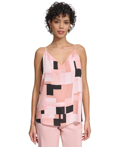 Women's Geometric-Print Camisole