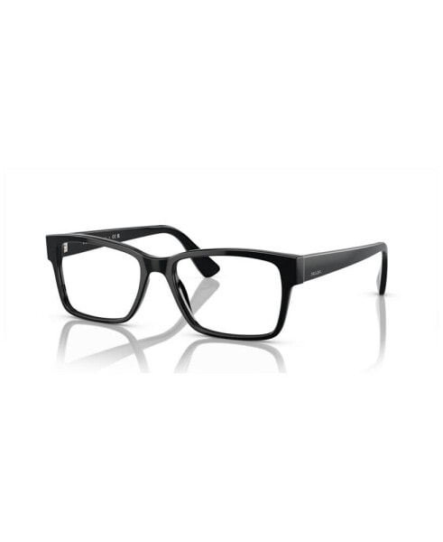 PR 15VV Men's Rectangle Eyeglasses