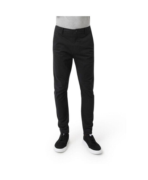 Men's Tapered Fit Sateen Chino Pants