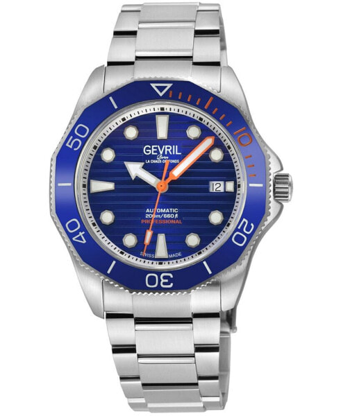 Часы Gevril Pier 90 Stainless Steel watch