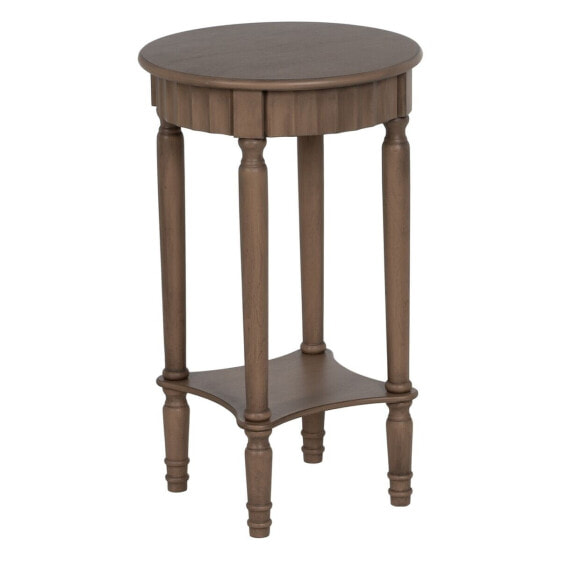 Вспомогательный столик Коричневый древесина сосны Деревянный MDF 40 x 40 x 66 cm