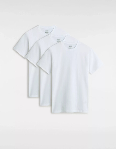 Vans basic tee multipack in white