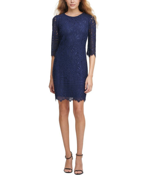 Lace Sheath Dress