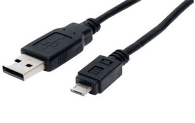 ShiverPeaks BS77183 - 3 m - USB A - Micro-USB B - USB 2.0 - Male/Male - Black