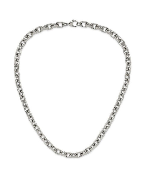 Chisel stainless Steel 24 inch Cable Chain Necklace