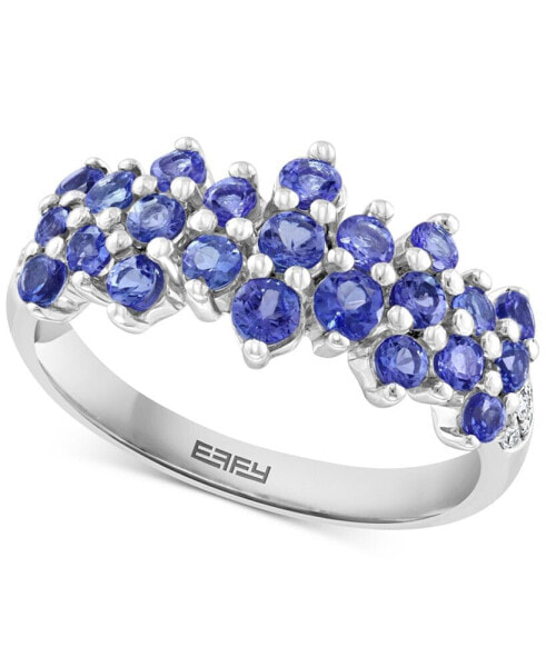 EFFY® Tanzanite Cluster Ring (1 ct. t.w.) in Sterling Silver