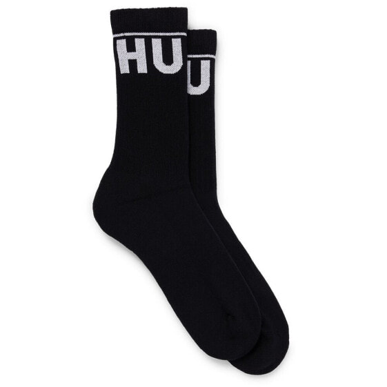HUGO Qs Rib Iconic Cc 10257965 socks 2 units